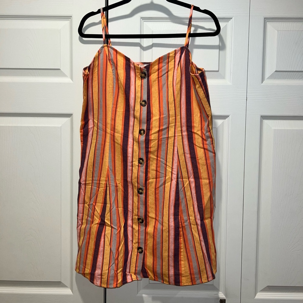 striped dress